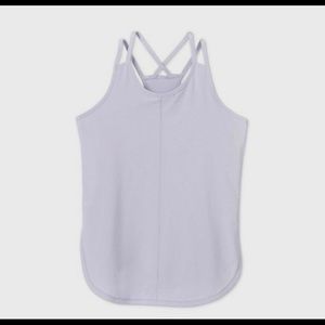 All in Motion Girls Double Layer Athletic Tank Top